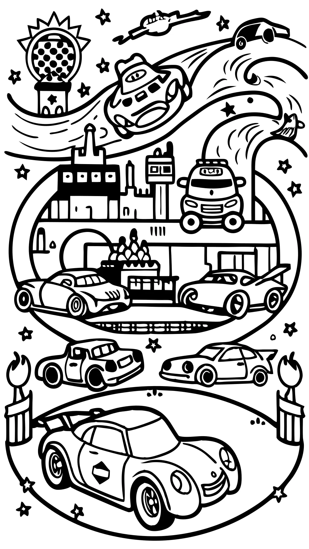 hot wheel coloring pages